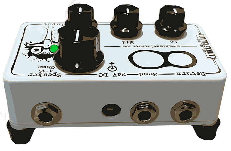 Himmelstrutz 8 Amplifier, TC HOF Mini in FX Loop