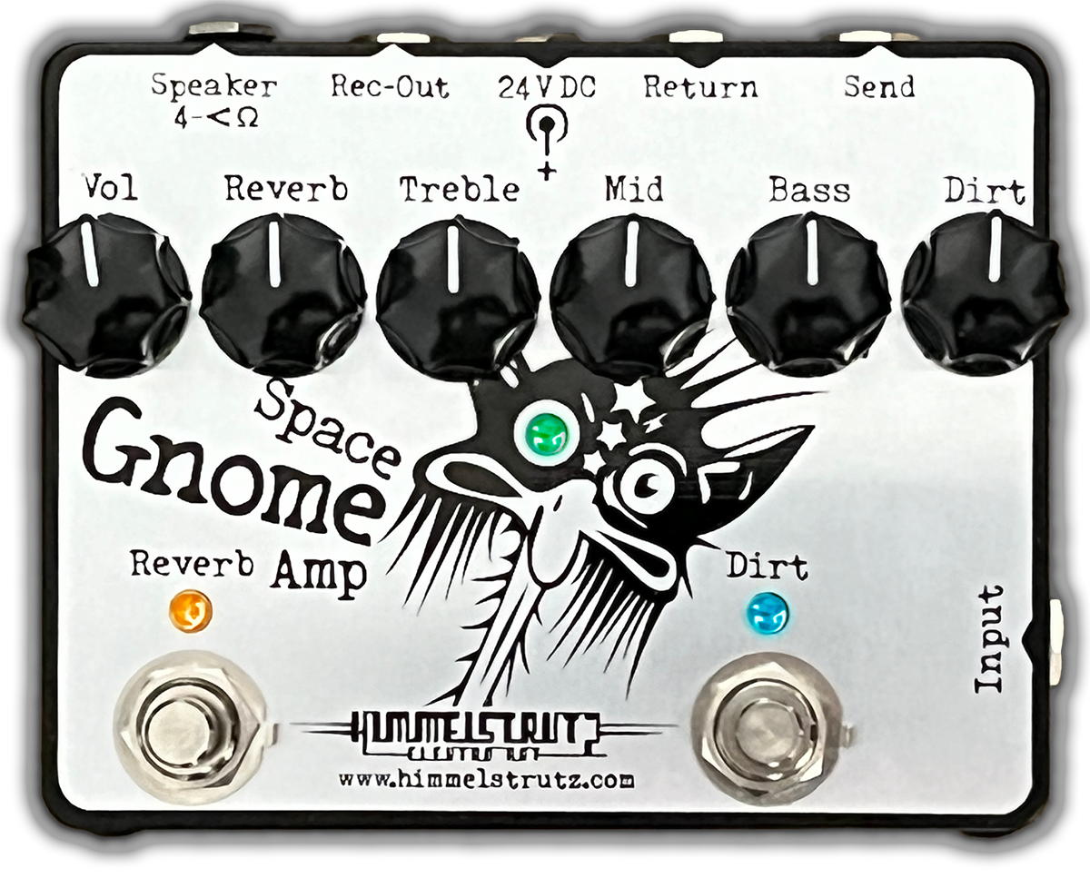 SPACE GNOME (50)—Swedish Analog Rock Beast With Footswitchable Overdrive & Reverb!